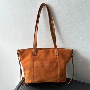 Hobo Bags Cecily Mini Tote - Brown Suede